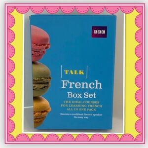 Talk French Box set (Book/CD pack) (NWOT)